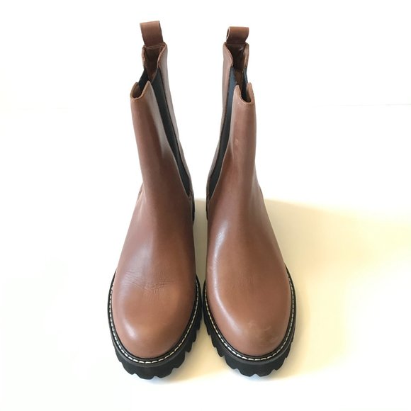 NEW JCrew Gwen Chelsea Boots Booties Womens 6 7.5 8 8.5 9 9.5 10.5 11 Brown - Picture 3 of 10